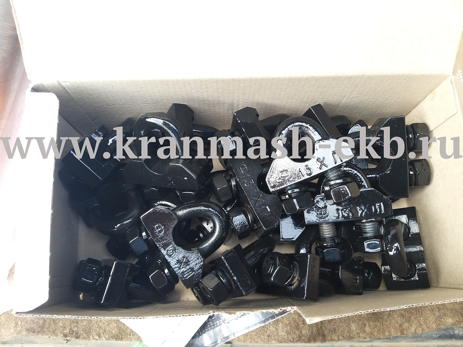 Зажим ГОСТ 13186-67(87), Зажим ОСТ 24.090.51-86