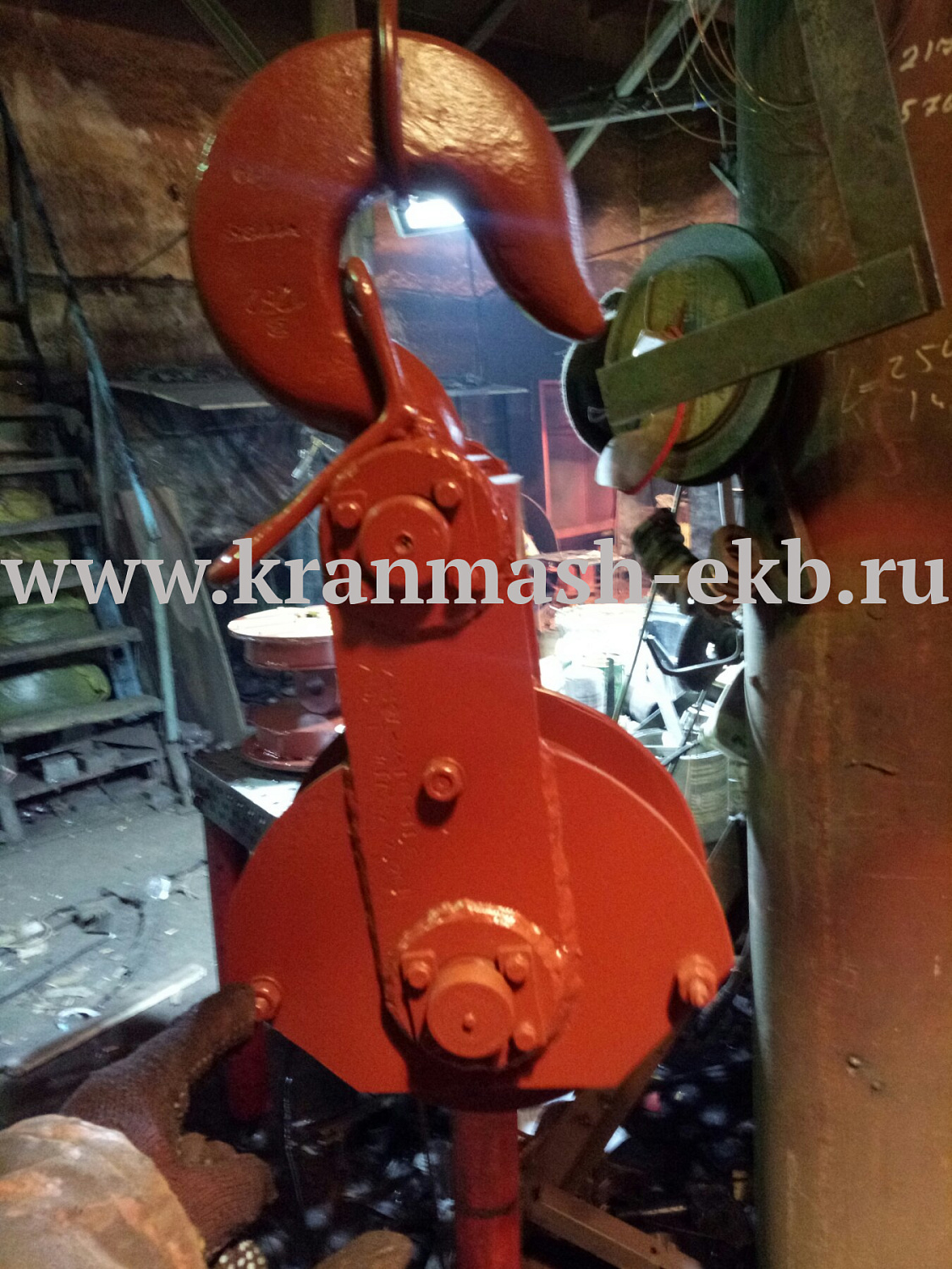 Блок монтажный, полиспаст, крюковая подвеска