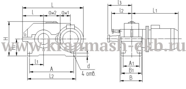 Мотор-редуктор 1МЦ2У-160