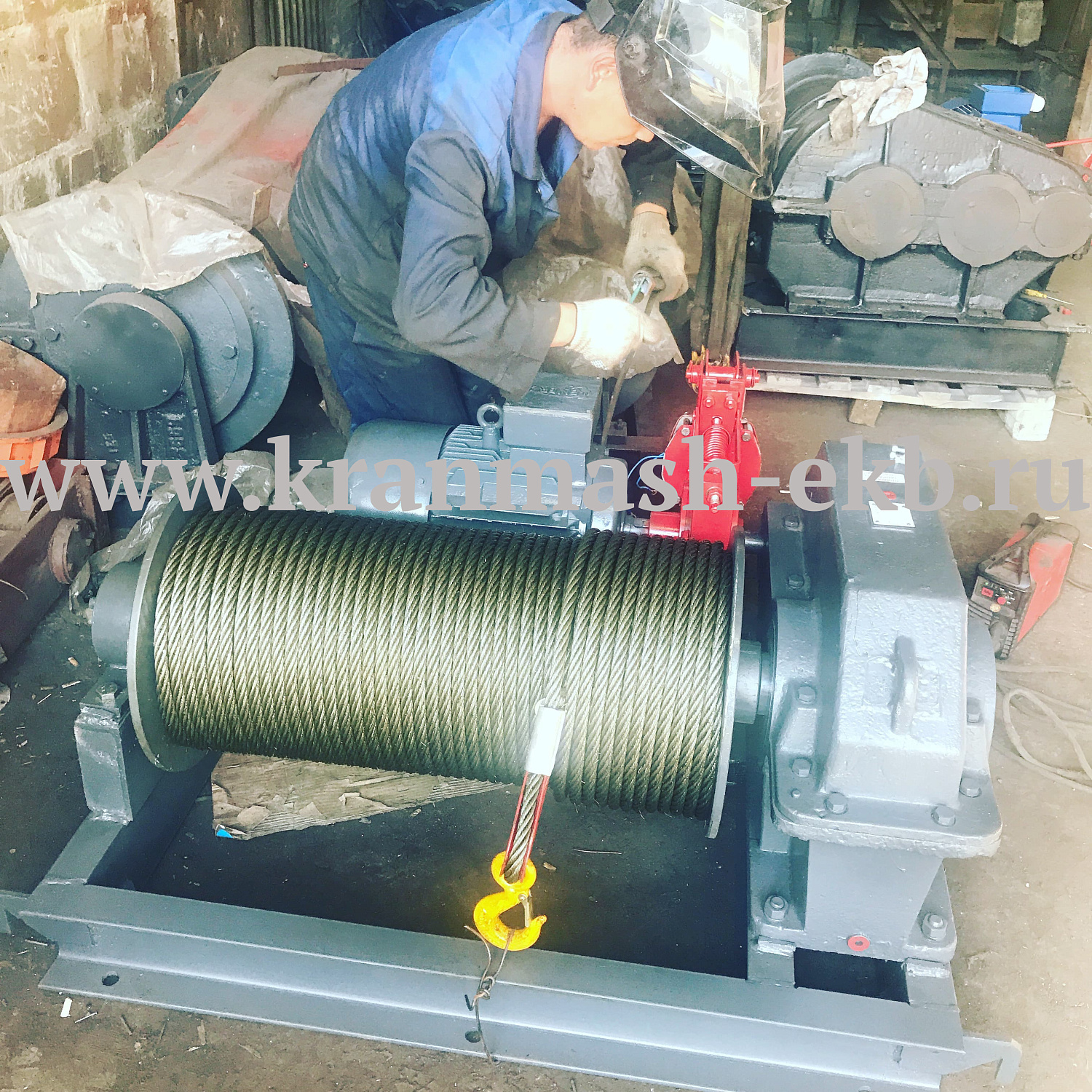 Лебедка монтажная ЛМ-3,2