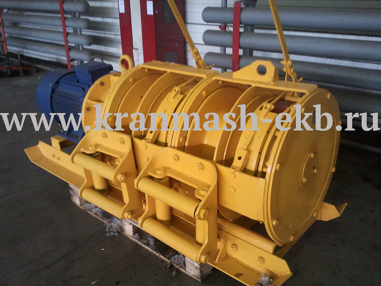 Лебедки скреперные