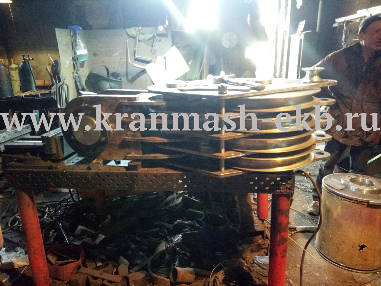 Блок монтажный, полиспаст, крюковая подвеска